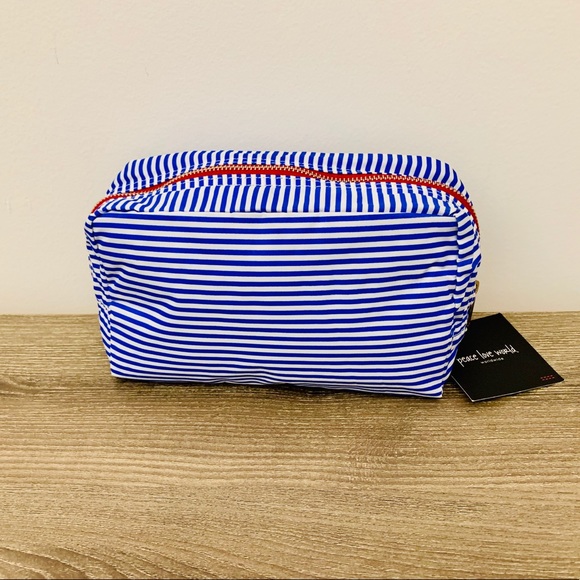 Peace Love World Cosmetics Pouch Bag - Picture 6 of 7